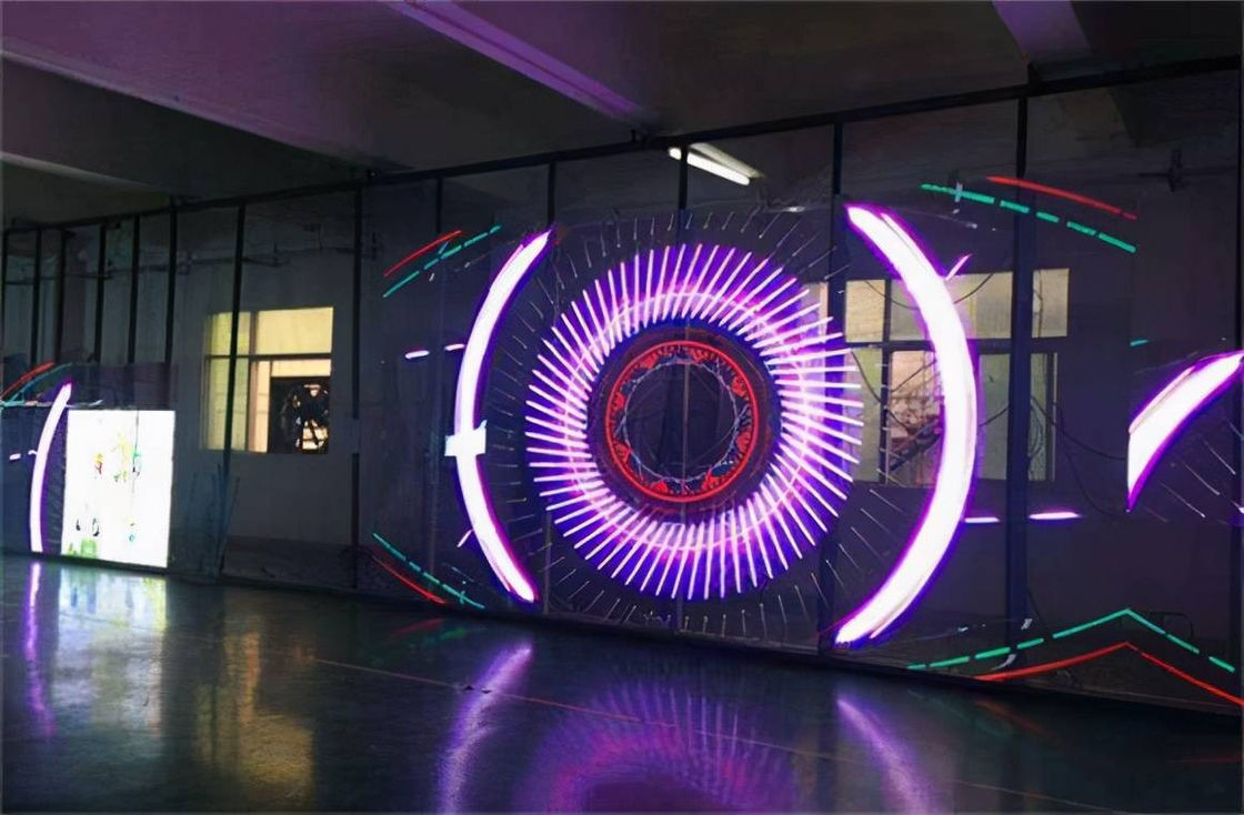 P3.97-7.81 LED видеостенный дисплей Прокат Прозрачный полный цвет