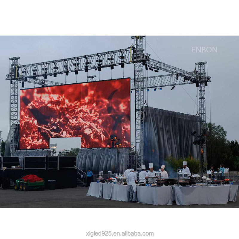 P2.604mm LED Wall On Hire Скорость обновления 3840HZ для сцены