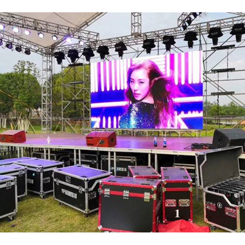 P2.604mm LED Wall On Hire Скорость обновления 3840HZ для сцены