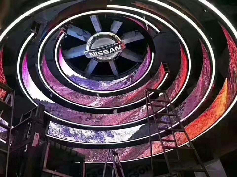 5В 60А наружный светодиодный видеодисплей, многоцветный светодиодный панельный экран